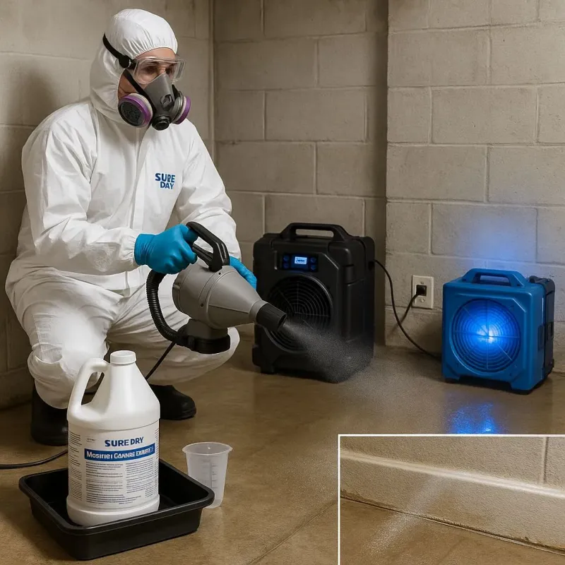 Sanitization and Odor Removal process in Shiloh, IL